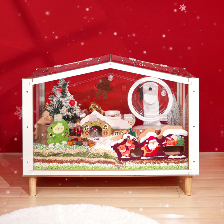 Holiday Tree Hide & Water Bottle Holder