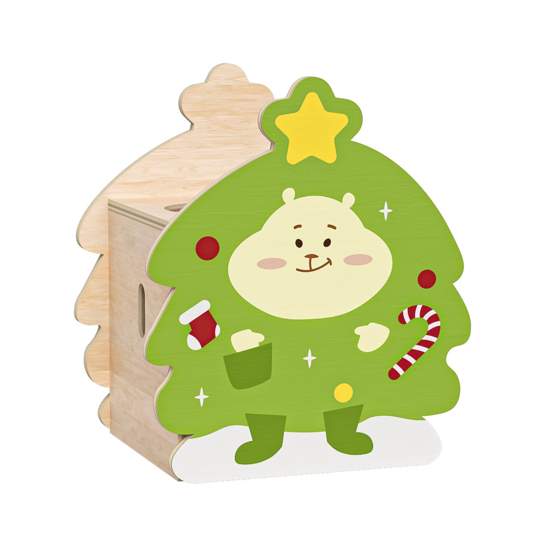 Holiday Tree Hide & Water Bottle Holder