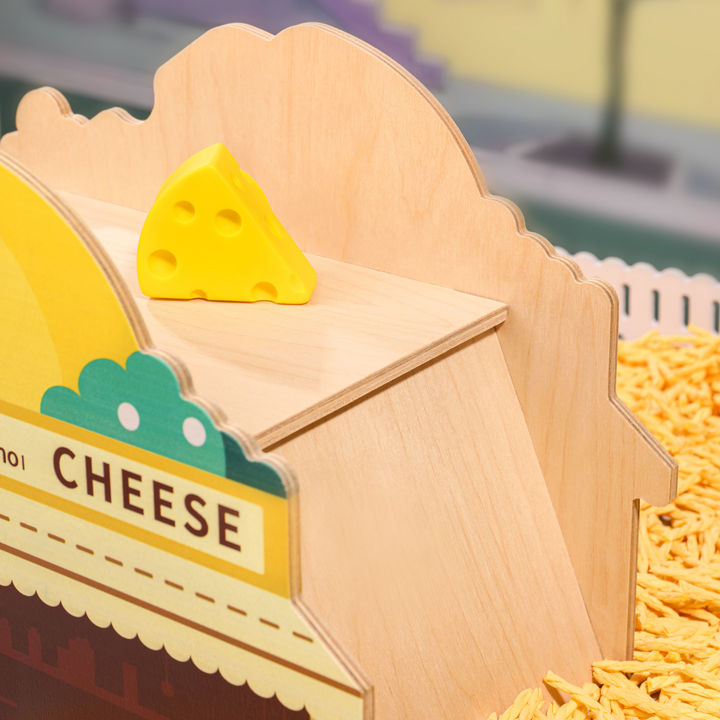 Mini & Moe Cheese Shoppe: Playful Hideout & Activity Center for Hamsters
