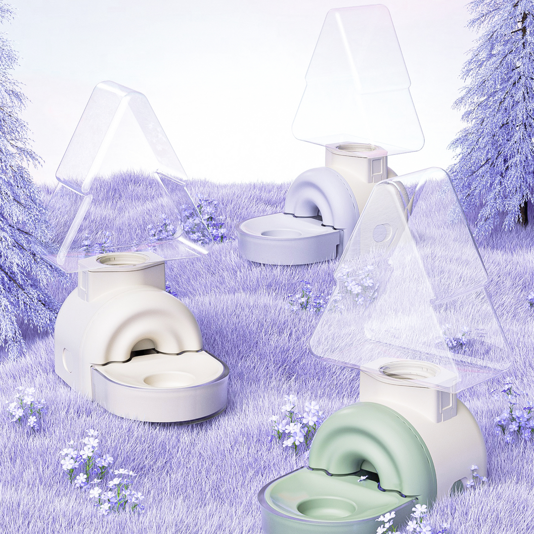 Leak-proof and hygienic Woodland Gravity Water Bottle, perfect for maintaining a clean and healthy environment for small pets