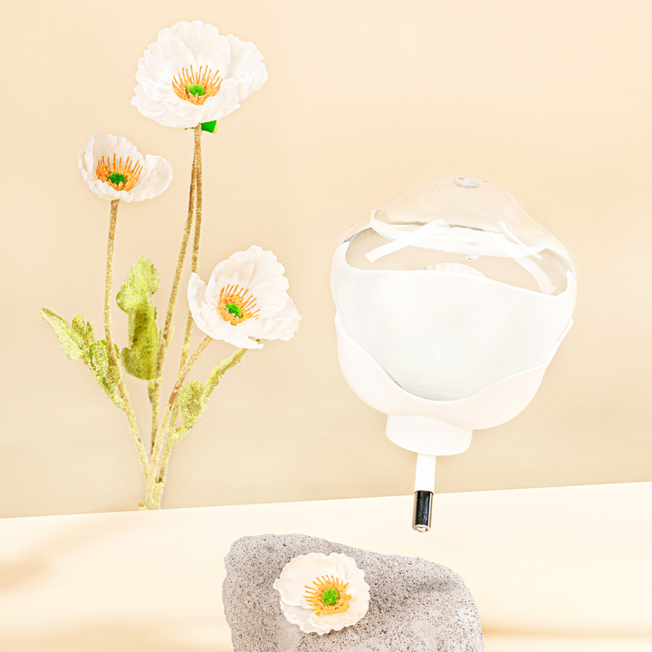 Close-up of the BPA-free Cloud Water Bottle, designed for easy cleaning and refilling