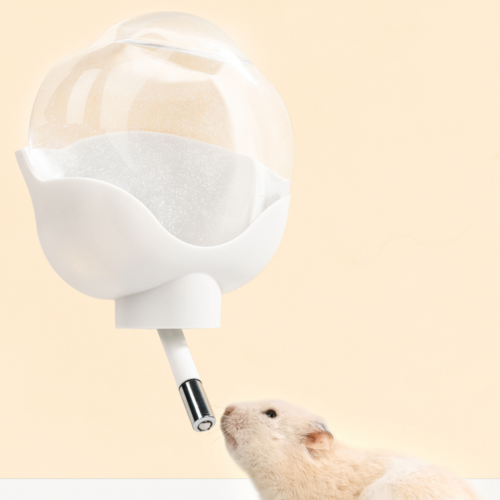 Side view of the Cloud Water Bottle, perfect for hamsters and small pets